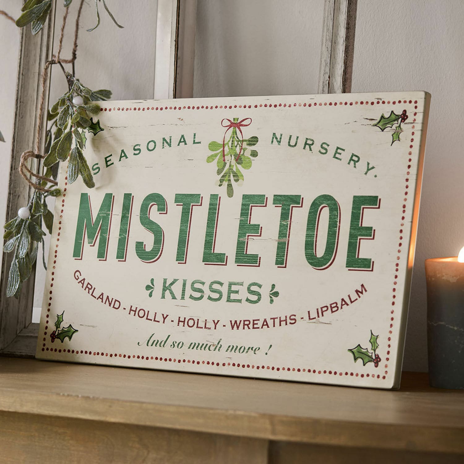 Dekoboard Mistletoe