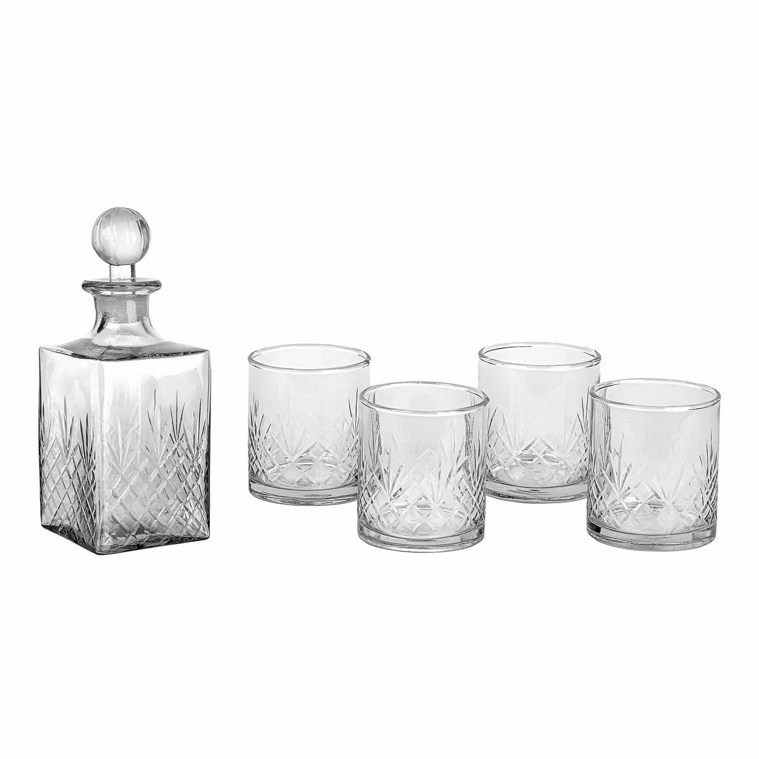 Karaffe mit Glas 4er Set Kerrington