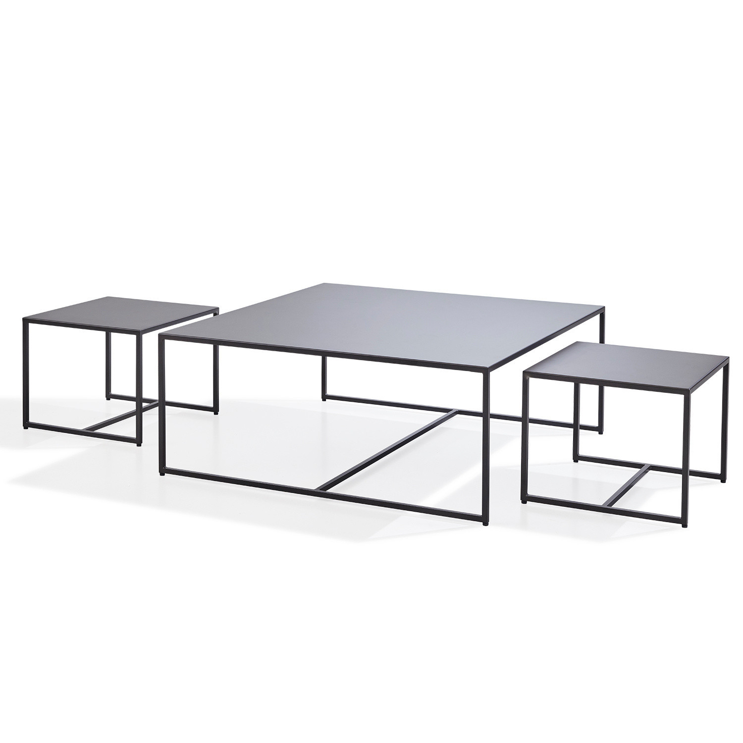 Couchtisch 3er Set Trinitas