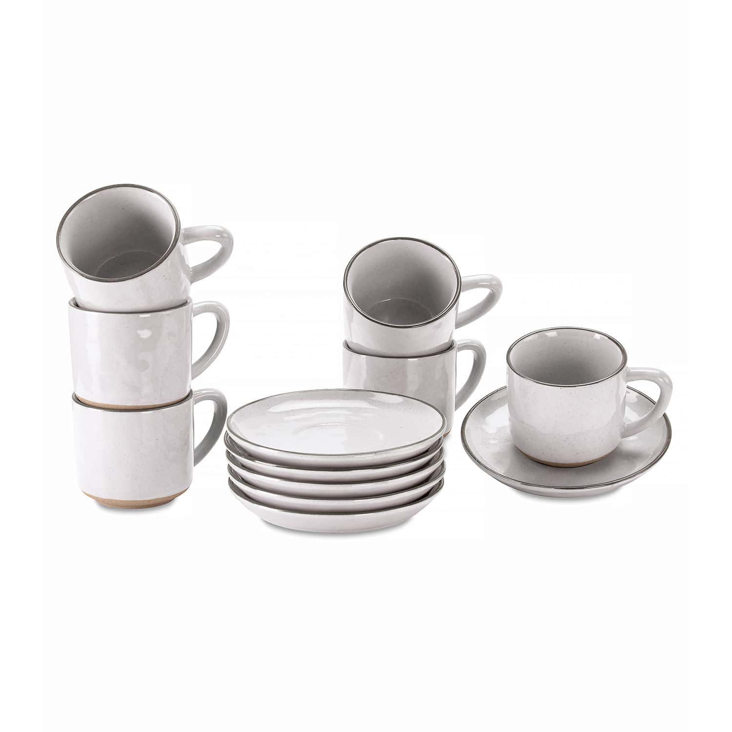 Tasse mit Untertasse 6er Set Biarré