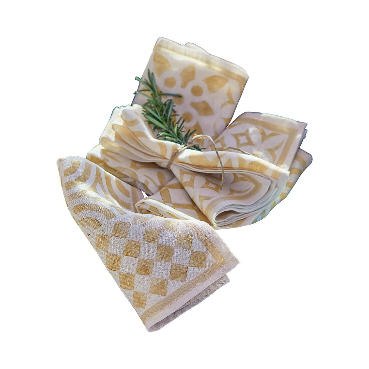 Serviette 4er Set Larvaux