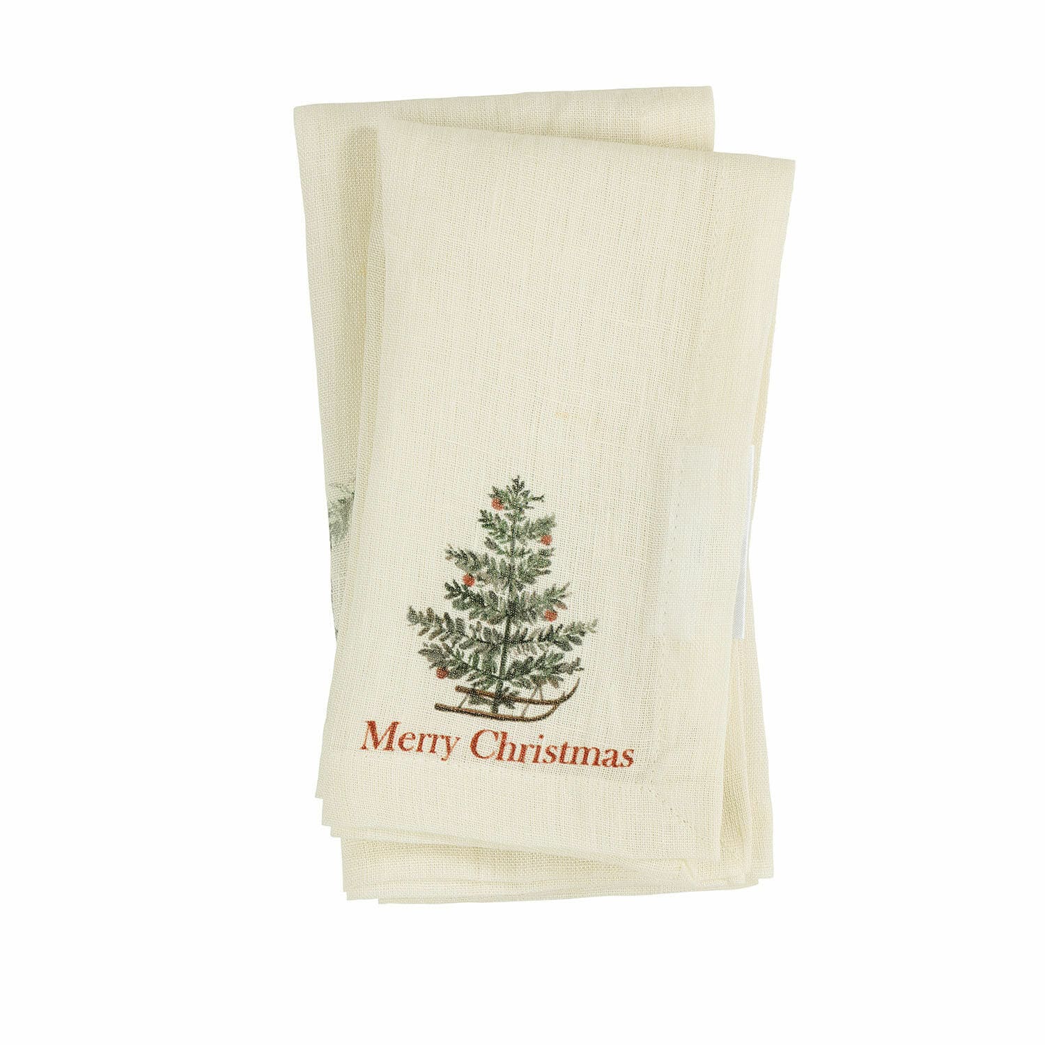 Serviette 4er Set Merry & Bright