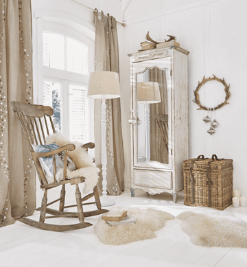 Wintertraum im Shabby Chic