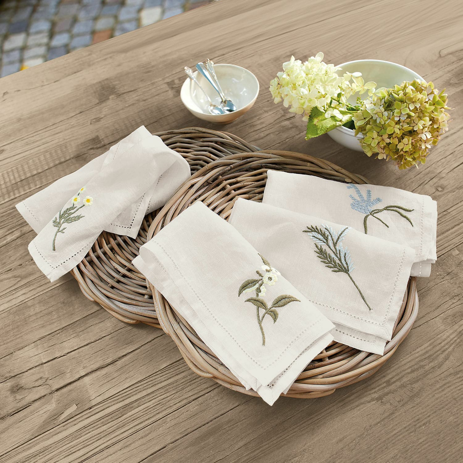 Serviette 4er Set Lentilly