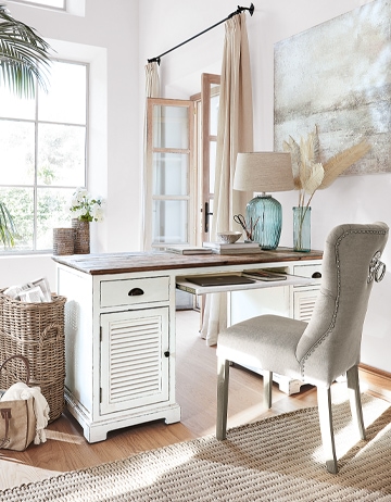 Homeoffice im Shabby-Chic