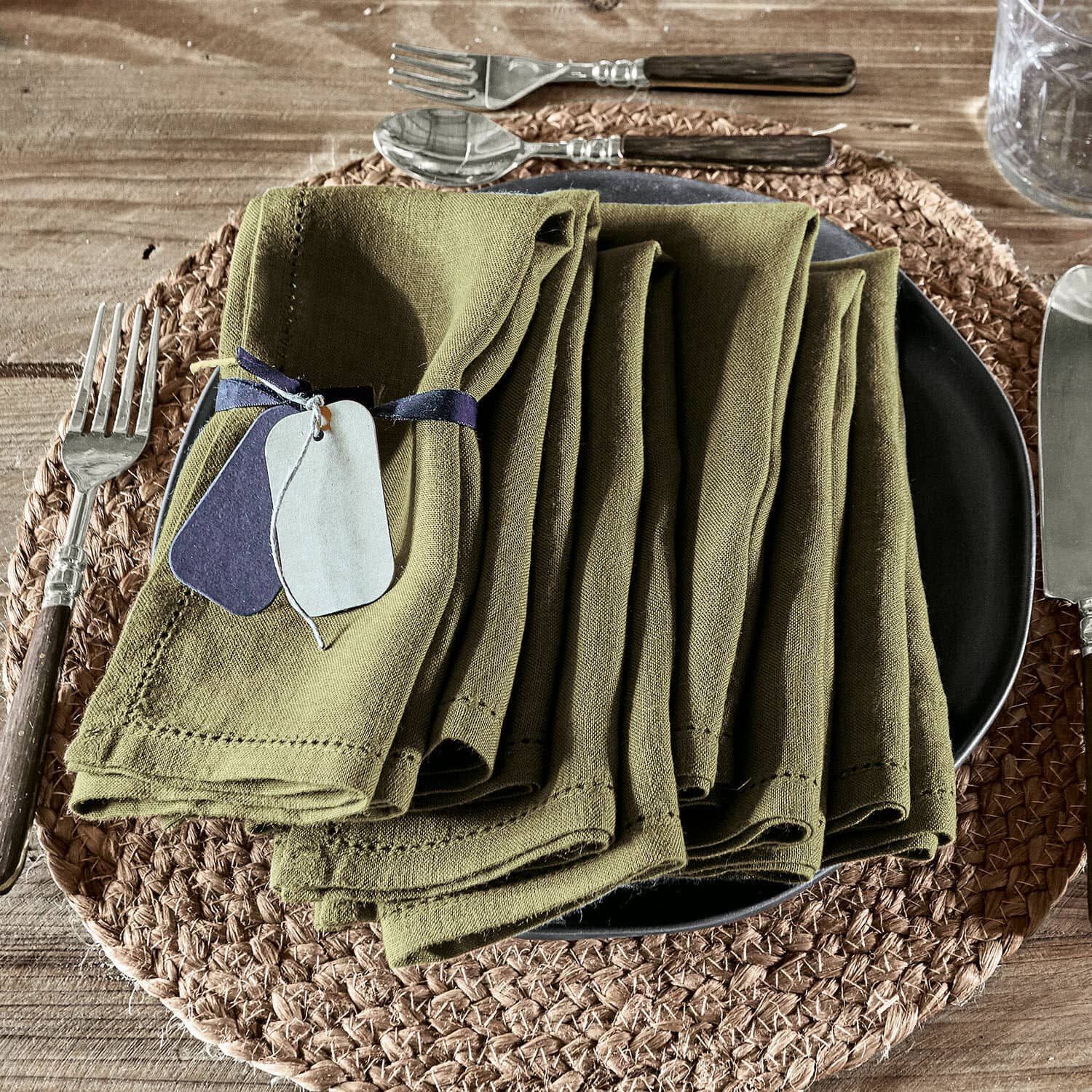 Serviette 6er Set Fibi