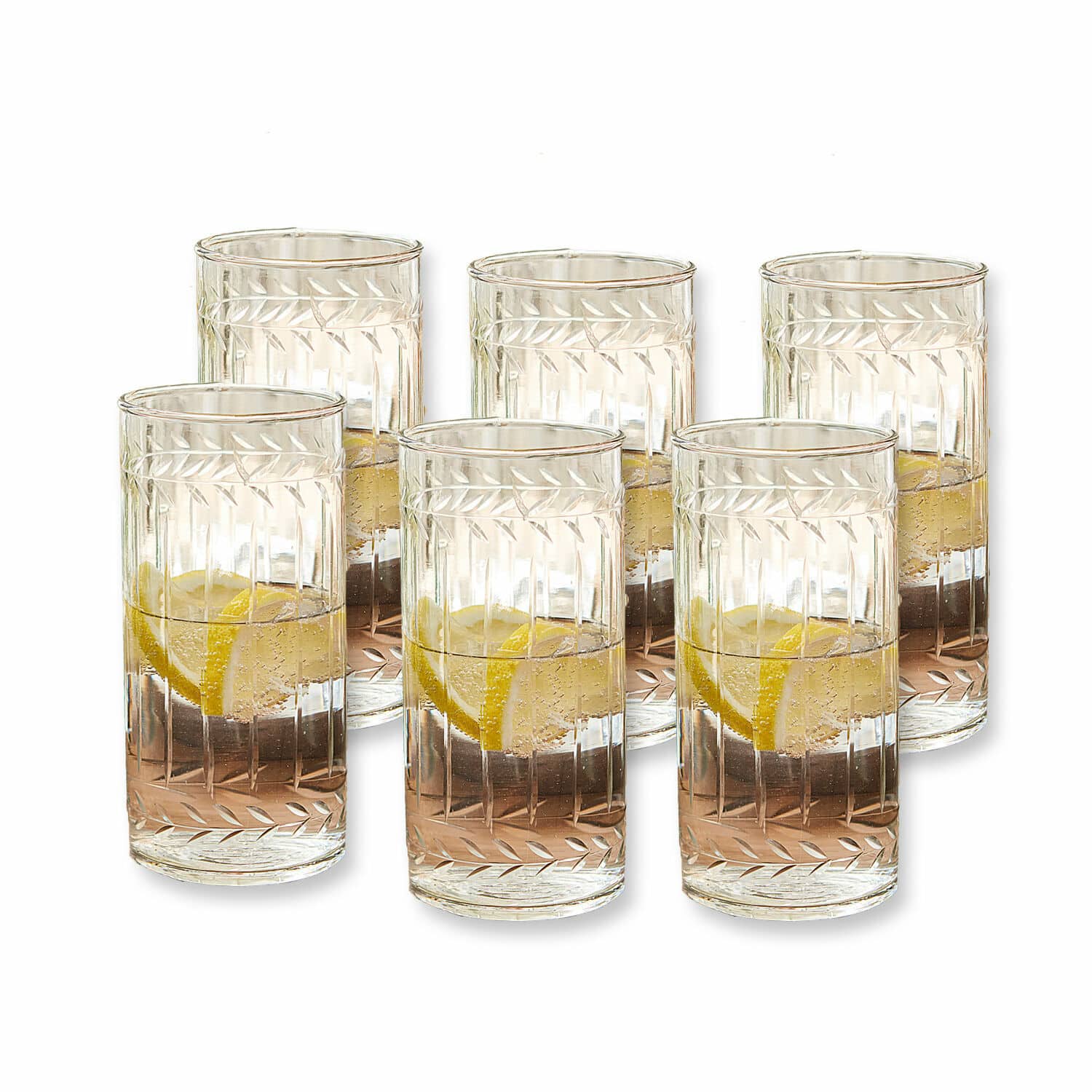 Glas 6er Set Padiès