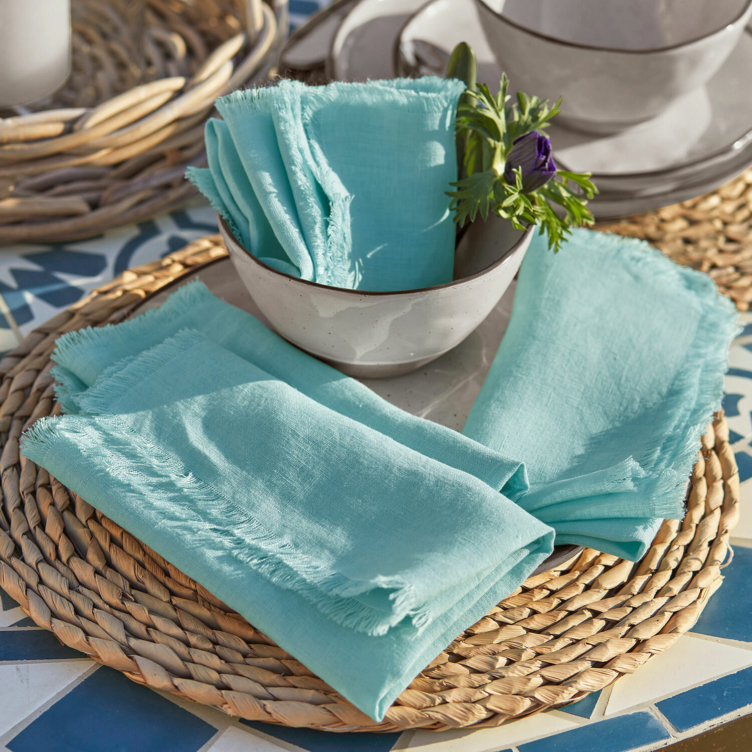 Serviette 4er Set Largo