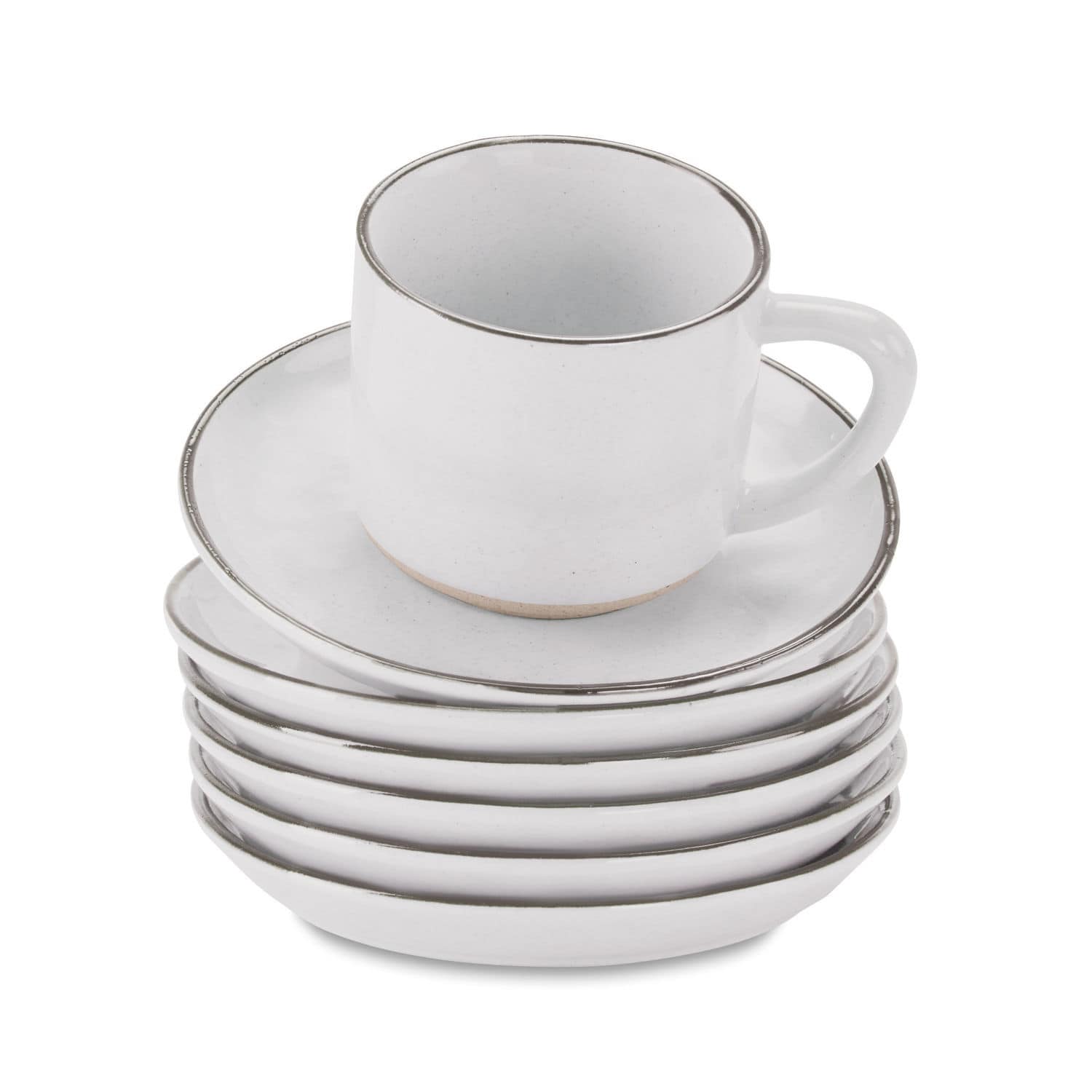 Tasse mit Untertasse 6er Set Biarré