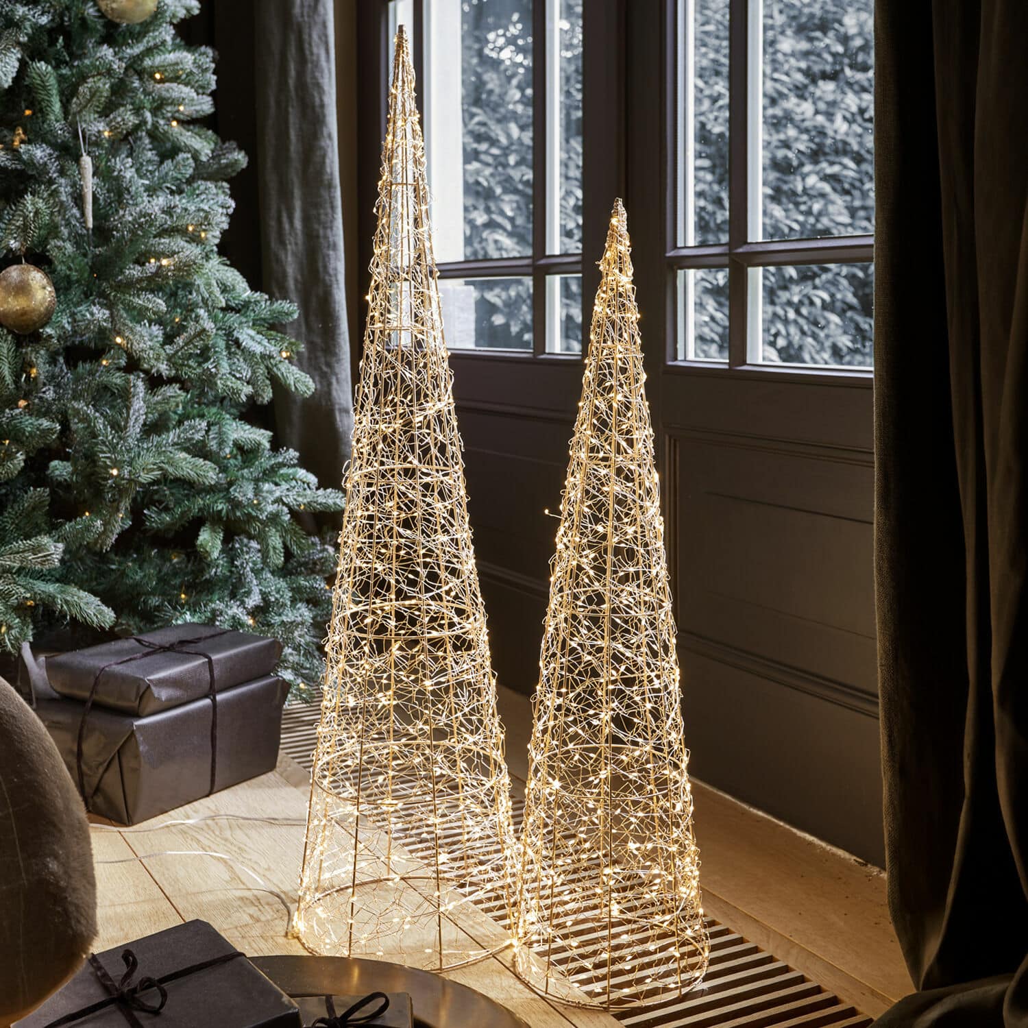 LED-Baum 2er Set Oakworth